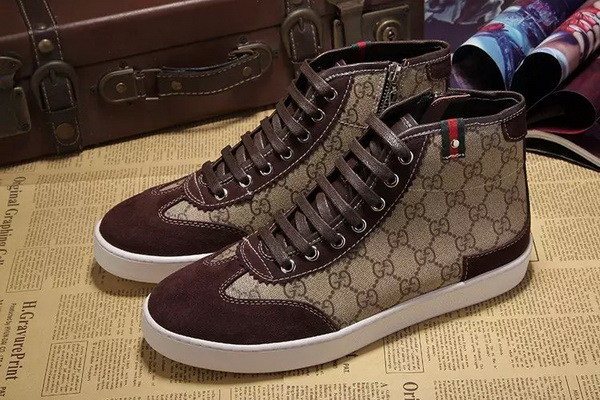 Gucci High-Top Fashion Men Shoes_028